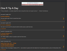 Tablet Screenshot of onertipaday.blogspot.com