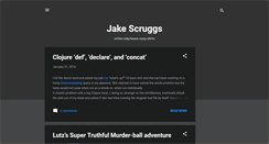 Desktop Screenshot of jakescruggs.blogspot.com