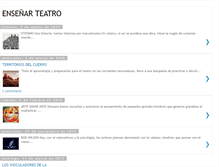 Tablet Screenshot of eduteatral.blogspot.com