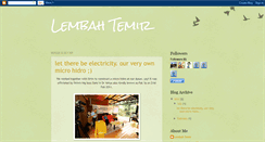Desktop Screenshot of lembahtemir.blogspot.com