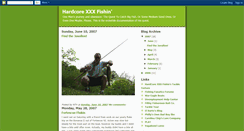 Desktop Screenshot of hardcorefishing.blogspot.com