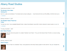 Tablet Screenshot of albanyroadstudios.blogspot.com