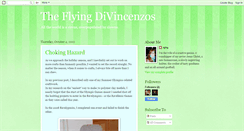 Desktop Screenshot of flyingdivincenzos.blogspot.com