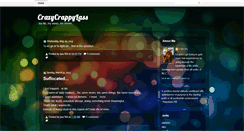 Desktop Screenshot of crazycrappylass.blogspot.com