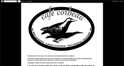 Desktop Screenshot of cafecorbeau.blogspot.com