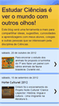Mobile Screenshot of cienciasetudodebom.blogspot.com