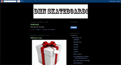 Desktop Screenshot of dmnskateboards.blogspot.com