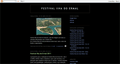 Desktop Screenshot of festivalilhadoermal.blogspot.com