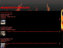 Tablet Screenshot of medibasketdominicano.blogspot.com