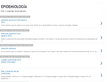 Tablet Screenshot of escuelaenfermeria-epidemiologia.blogspot.com