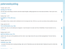 Tablet Screenshot of peterwesleysblog.blogspot.com