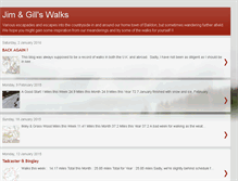 Tablet Screenshot of jimswalks.blogspot.com