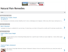 Tablet Screenshot of naturalpainremedies.blogspot.com