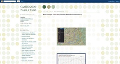 Desktop Screenshot of caminandopasoapaso.blogspot.com