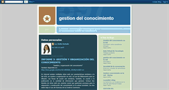 Desktop Screenshot of gestiondelconocimientouned.blogspot.com