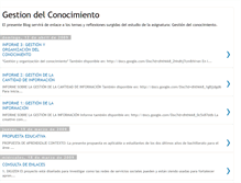 Tablet Screenshot of gestiondelconocimientouned.blogspot.com