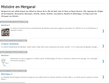 Tablet Screenshot of histoireenhergaray.blogspot.com