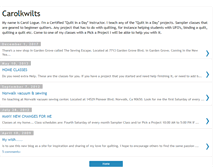 Tablet Screenshot of carolkwilts.blogspot.com