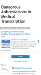 Mobile Screenshot of dangerousabbreviations.blogspot.com