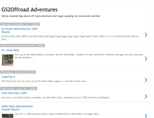 Tablet Screenshot of gs2offroad.blogspot.com