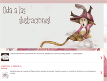 Tablet Screenshot of marcelaresoilustraciones.blogspot.com