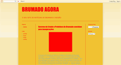 Desktop Screenshot of brumadoagora.blogspot.com