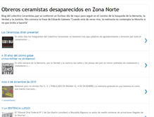 Tablet Screenshot of ceramistaszonanorte.blogspot.com