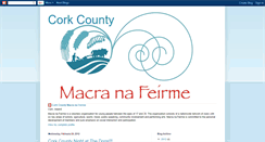 Desktop Screenshot of corkcountymacra.blogspot.com