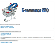 Tablet Screenshot of ecommerce-cdo.blogspot.com