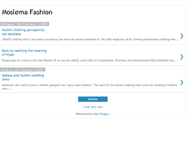 Tablet Screenshot of moslemafashion.blogspot.com