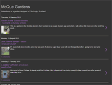 Tablet Screenshot of mcquegardens.blogspot.com