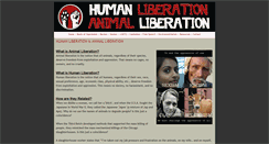 Desktop Screenshot of human-animal-liberation.blogspot.com