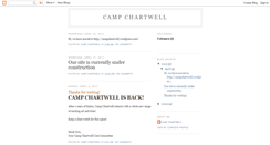 Desktop Screenshot of campchartwell.blogspot.com