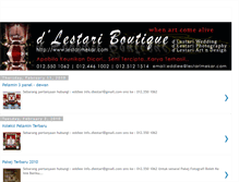 Tablet Screenshot of dlestariboutique.blogspot.com
