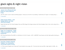 Tablet Screenshot of glocksights.blogspot.com