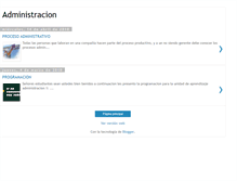 Tablet Screenshot of cedecoadministracion.blogspot.com
