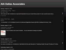 Tablet Screenshot of aiadallasassociates.blogspot.com