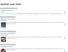 Tablet Screenshot of keampunanallah.blogspot.com