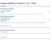 Tablet Screenshot of lenguayliteraturaairen.blogspot.com