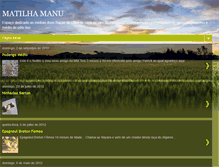 Tablet Screenshot of matilhadomanu.blogspot.com