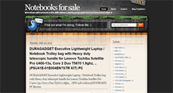 Desktop Screenshot of notebookssale.blogspot.com