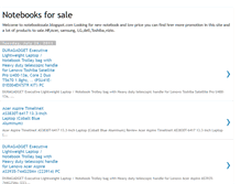 Tablet Screenshot of notebookssale.blogspot.com