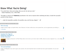 Tablet Screenshot of knowwhatyouredoing.blogspot.com