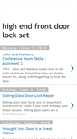 Mobile Screenshot of high-end-front-door-lock-set.blogspot.com