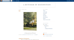 Desktop Screenshot of abutcherofdistinction.blogspot.com