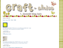 Tablet Screenshot of craft-alnica.blogspot.com