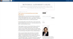 Desktop Screenshot of mitchell-langbert.blogspot.com