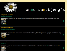 Tablet Screenshot of annesandbjerg.blogspot.com