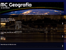 Tablet Screenshot of mcgeografia.blogspot.com