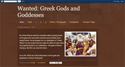 Desktop Screenshot of msgodinsgreekwebquest.blogspot.com